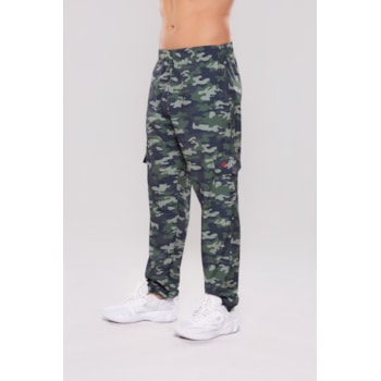 CALÇA UV BOLSO MASCULINA ESTAMPADA