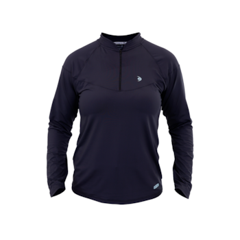 CAMISETA FEMININA ZIPER MANGA LONGA UPF 50+