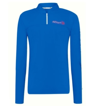 CAMISETA GOLA ZÍPER UPF 50+