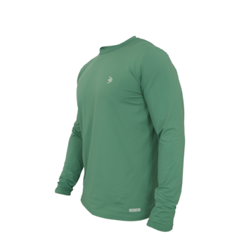 CAMISETA MASCULINA BÁSICA MANGA LONGA UPF 50+