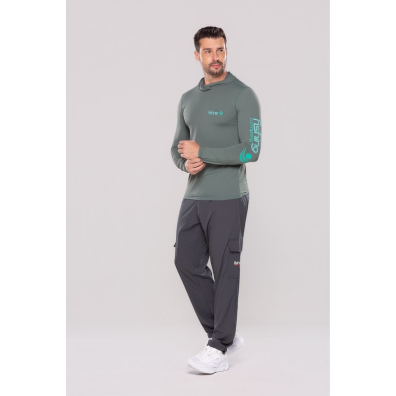 CAMISETA MASCULINA SAMURAI UPF 50+