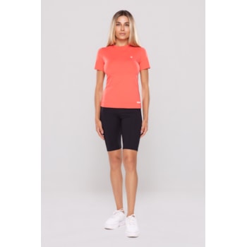 CAMISETA UV FEMININA BÁSICA MANGA CURTA UPF 50+