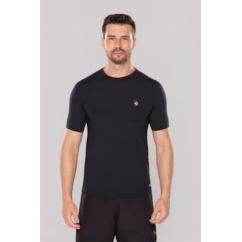 CAMISETA UV MASCULINA BÁSICA MANGA CURTA UPF 50+