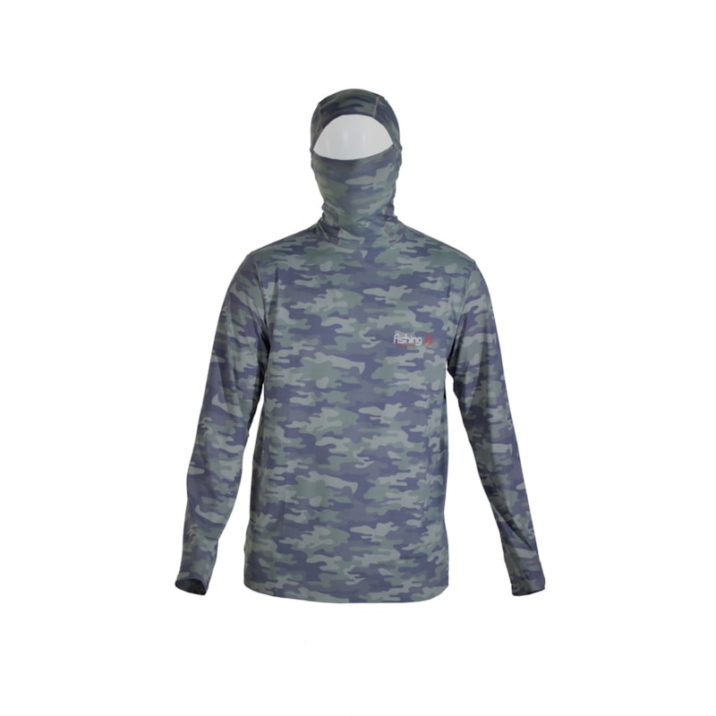 CAMISETA UV MASCULINA NINJA ESTAMPADA UPF 50+